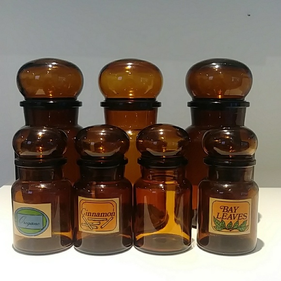unknown Other - Belgium glass apothecary jars
